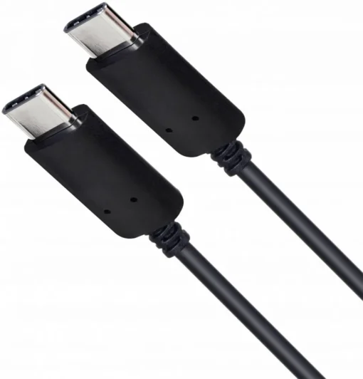 TB TB USB C - USB C Cable 1 m. black - Image 2