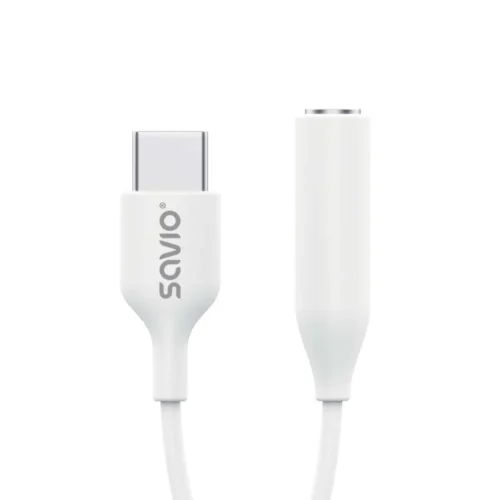 Savio адаптер AK-52 USB-C - Mini Jack 35 mm Samsung