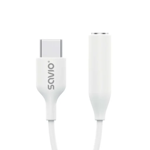 Savio Adapter AK-52 USB-C - Mini Jack 35 mm Samsung