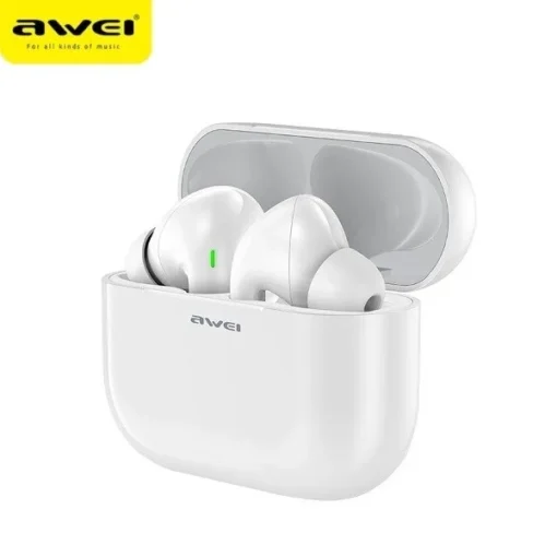 AWEI Bluetooth Headphones 5.0 T29 TWS White - Image 4