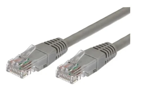 TB Patch cable cat.5e RJ45 UTP 1m. grey - pack of 10