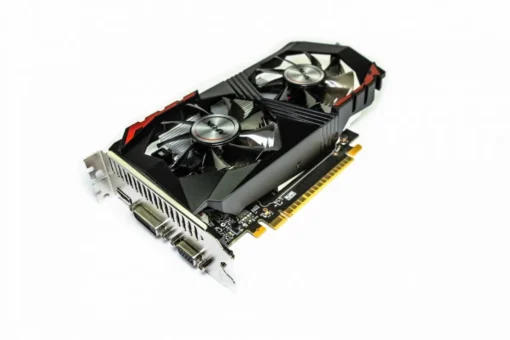 AFOX видео карта Geforce GTX750Ti 2GB GDDR5 128Bit DVI HDMI VGA Dual Fan V8