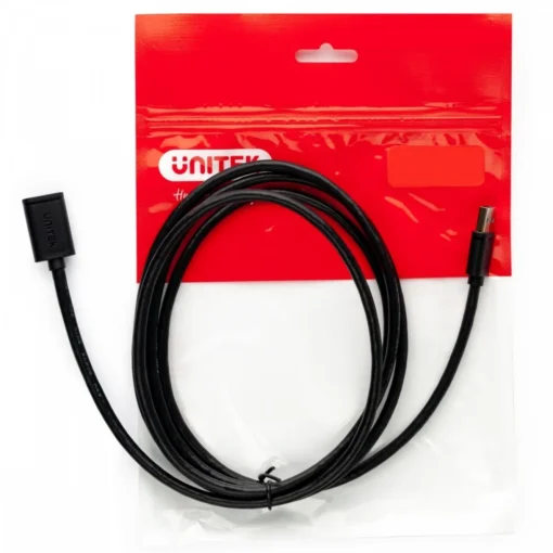 Unitek Extension cable USB 2.0 AM-AF, 0.5M; Y-C447GBK - Image 3