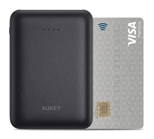 AUKEY PowerBank PB-N66 Ultra Slim | 10000mAh | 3xUSB | 5V | LED