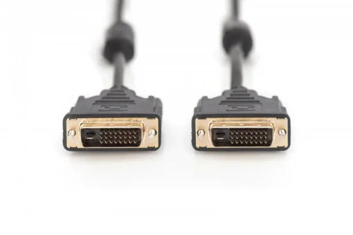 Digitus Cable connection DVI-D DualLink Type DVI-D (24+1)/DVI-D (24+1) M/M Black 10m - Image 2