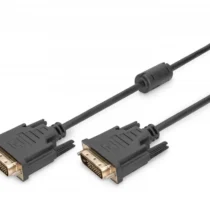 Digitus Cable connection DVI-D DualLink Type DVI-D (24+1)/DVI-D (24+1) M/M Black 10m