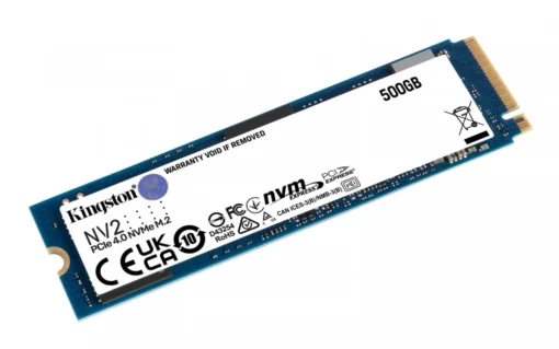 Kingston SSD drive NV2 500GB M.2 2280 PCI-e 4.0 NVMe 3500/2100 - Image 2