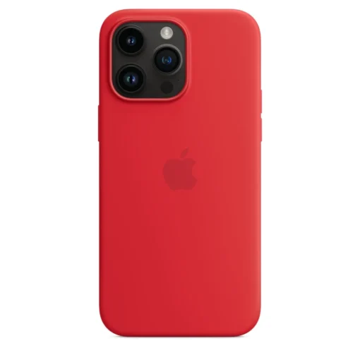 Apple Case iPhone 14 Pro Max silicon (PRODUCT)RED - Image 4