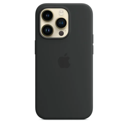 Apple Case iPhone 14 Pro silicone Midnight - Image 2