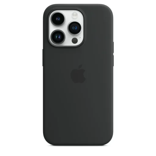 Apple Case iPhone 14 Pro silicone Midnight - Image 3