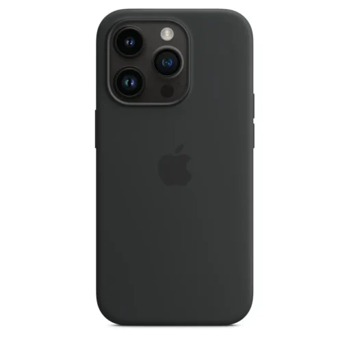 Apple Case iPhone 14 Pro silicone Midnight - Image 4