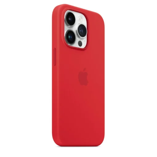 Apple Case iPhone 14 Pro silicone (PRODUCT)RED - Image 5