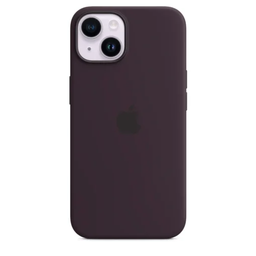 Apple Case iPhone 14 silicone Elderberry - Image 3