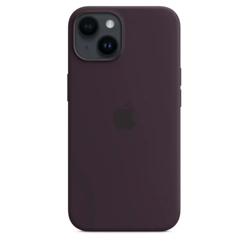 Apple Case iPhone 14 silicone Elderberry