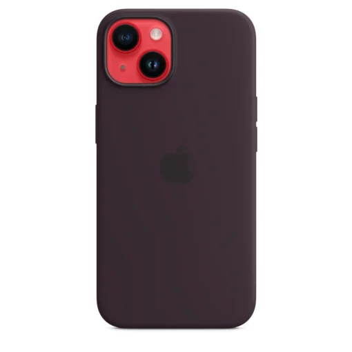 Apple Case iPhone 14 silicone Elderberry - Image 5