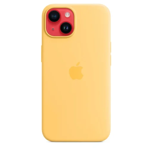 Apple Case iPhone 14 silicone Sunglow - Image 5