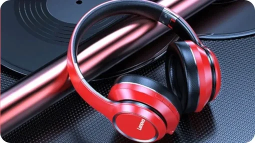 Lenovo Lenovo bluetooth headset HD200 red - Image 3