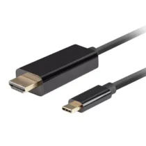 Lanberg Cable USB-C(M)-> HDMI(M)1M 4K 60HZ black