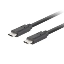 Lanberg Cable USB-C M/M 3.1 gen 2 0.5M 10GB/S PD100W black