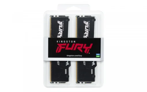 Kingston памет DDR5 Fury Beast RGB 32GB(2*16GB)/5600 CL36 black EXPO - Image 2