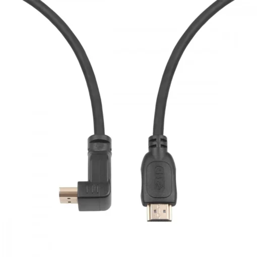 TB HDMI Cable v2.0. right angle 1.8 m gilded - Image 4