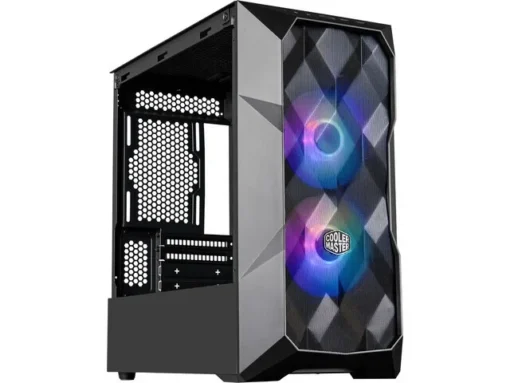 Cooler Master кутия за компютър TD300 Mesh mini ITX with window ARGB