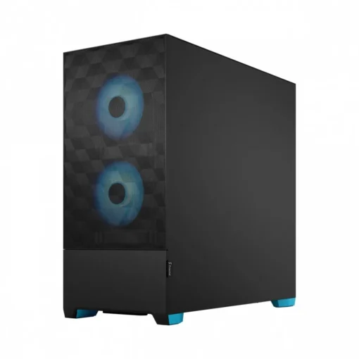 Fractal Design кутия за компютър Pop Air TG Clear Tint RGB cyan core - Image 4