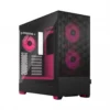 Fractal Design кутия за компютър Pop Air TG Clear Tint RGB magenta core