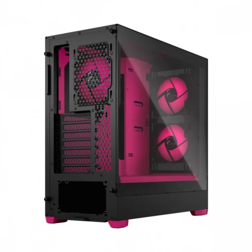 Fractal Design кутия за компютър Pop Air TG Clear Tint RGB magenta core - Image 3