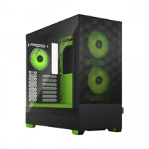 Fractal Design кутия за компютър Pop Air TG Clear Tint RGB green core