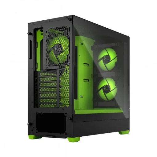 Fractal Design кутия за компютър Pop Air TG Clear Tint RGB green core - Image 3