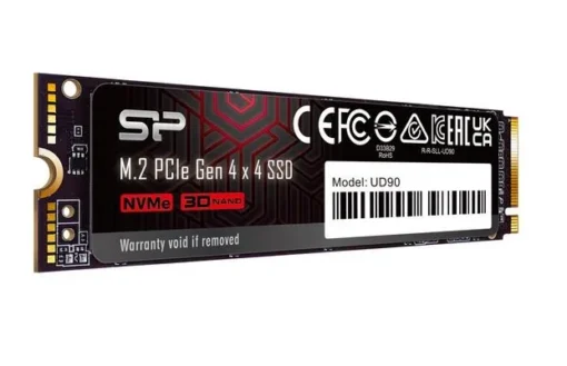 Silicon Power SSD UD90 500GB PCIe M.2 2280 NVMe Gen 4x4 5000/4800 MB/s - Image 2