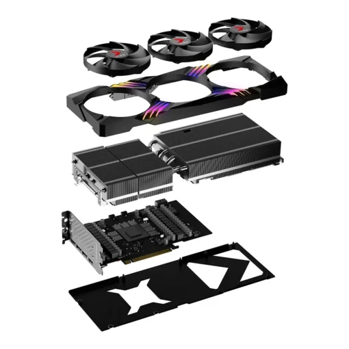 PNY видео карта GeForce RTX 4080 16GB XLR8 Gaming Verto Epix-x RGB Triple Fan - Image 5