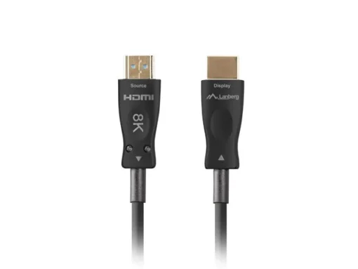 Lanberg Cable HDMI M/M v2.1 20M 8K black optical AOC - Image 5