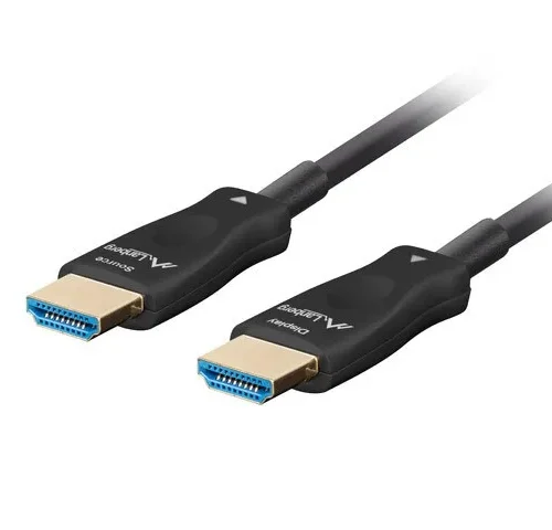 Lanberg кабел HDMI M/M v2.1 40M 8K black optical OAC