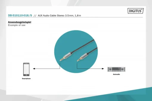 Digitus Audio Connection Cable DB-510110-018-S - Image 4