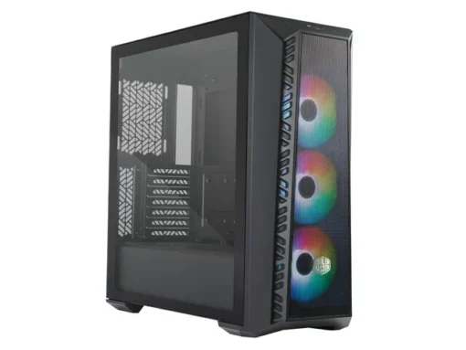 Cooler Master кутия за компютър MasterBox 520 Mesh with window ARGB