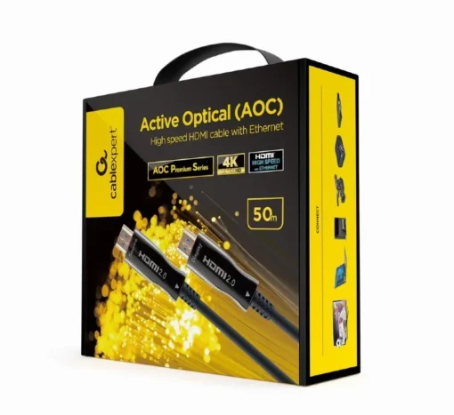 Gembird Cable AOC High Speed HDMI with ethernet premium 50 m - Image 2