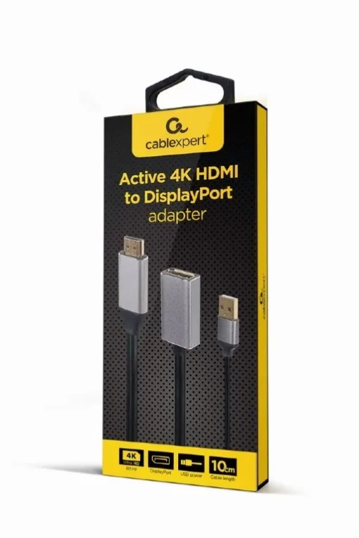 Gembird Adapter HDMI to DP 4K 60Hz USB-A powered - Image 3