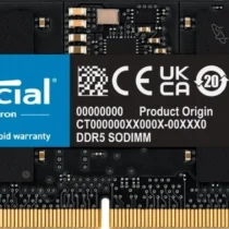 Crucial памет DDR5 SODIMM 16GB/5600 CL46 (16Gbit)