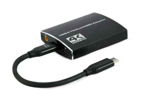 Gembird Adapter USB-C do 2xHDMI 4Kx2K audio