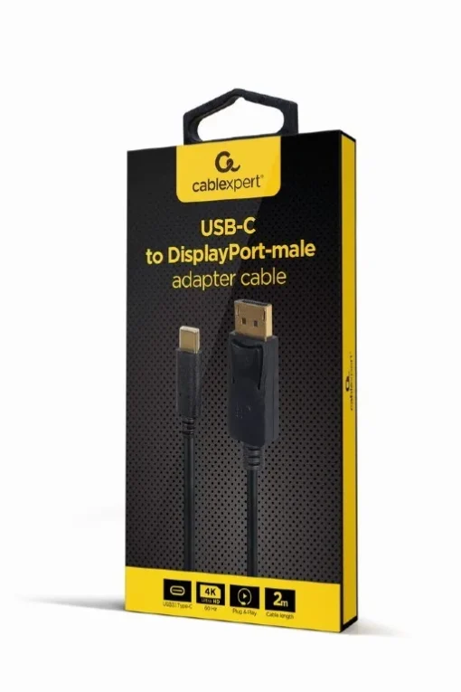 Gembird Cable USB-C for DisplayPort 4K 60Hz 2m - Image 2