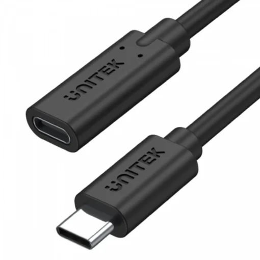 Unitek Extension Cable USB-C 3.1; 1m; C14086BK-1M