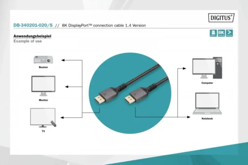 Digitus Connection Cable DB-340201-020-S - Image 4