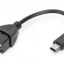 Digitus Cable OTG USB-miniUSB 02m