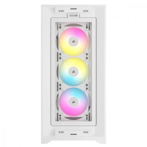 Corsair кутия за компютър iCUE 5000D RGB Airflow True White - Image 3