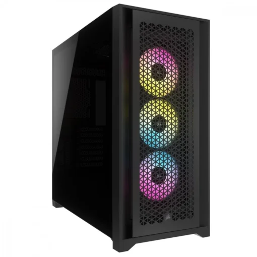 Corsair кутия за компютър iCUE 5000D RGB Airflow Black