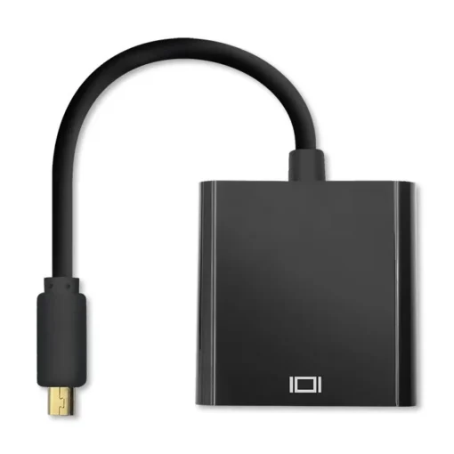 Qoltec Adapter Micro HDMI D male / VGA female | + 3.5mm AUX | 0.2m - Image 3