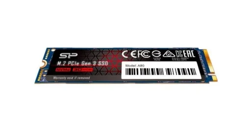 Silicon Power P34A80 1TB PCIe M.2 NVMe SSD 3400/3000MB/s - Image 5