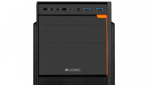 Logic Concept Computer case J23 midi tower ATX USB 3.0 x 2 Black - Image 2